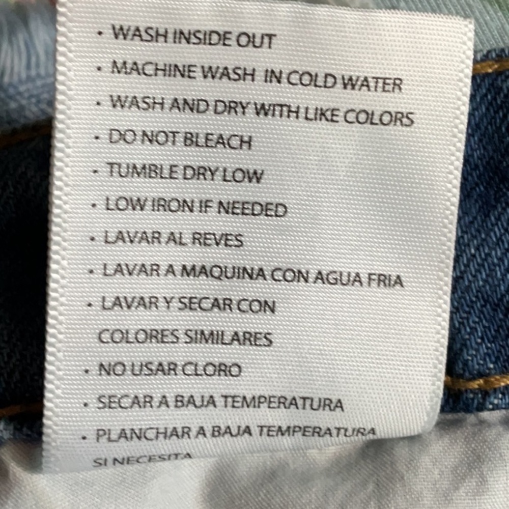 KanCan Blue Distressed Jean Shorts - Picture 7 of 9